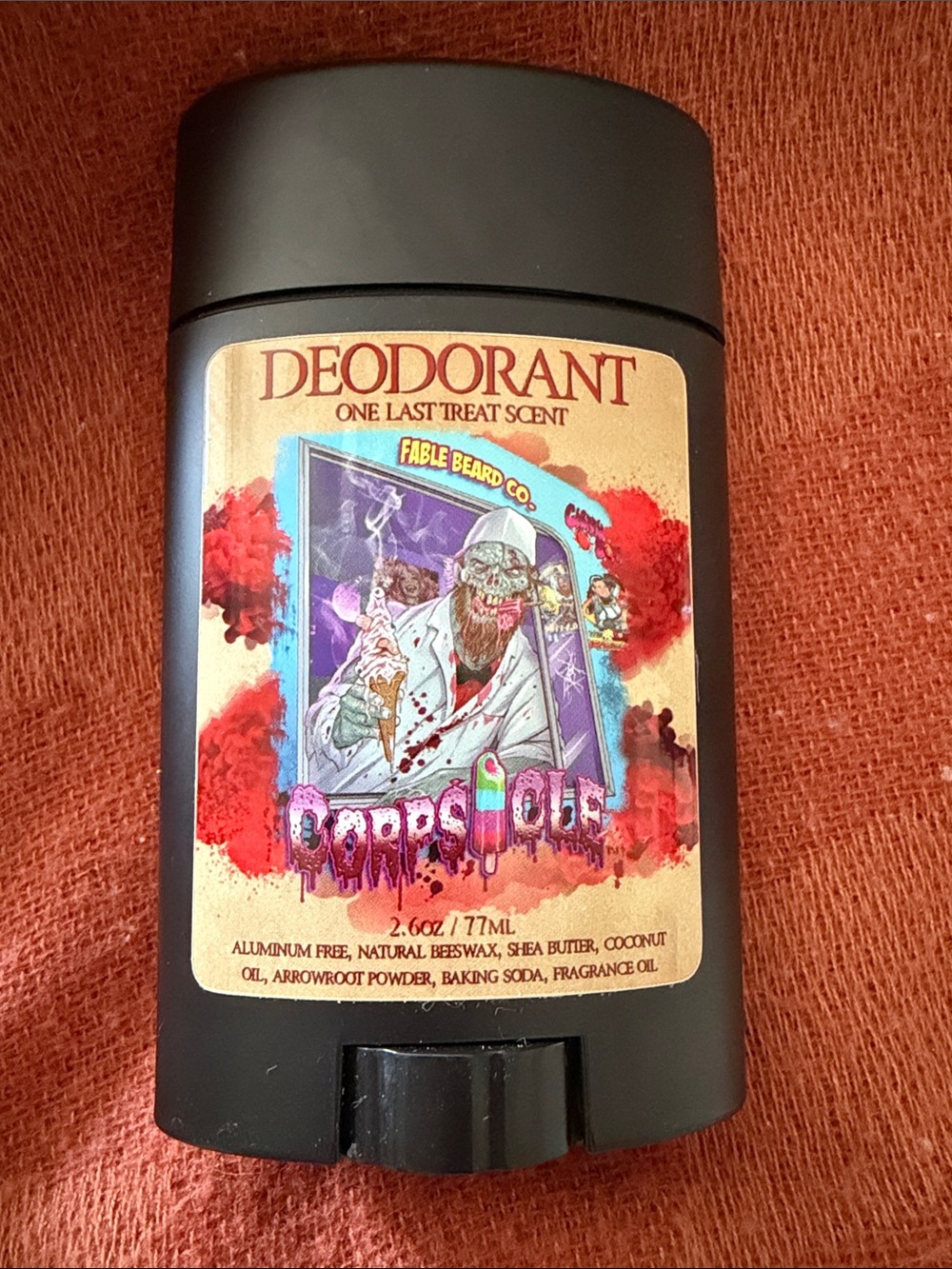Fable Beard Co.: Corpsicle Deodorant -